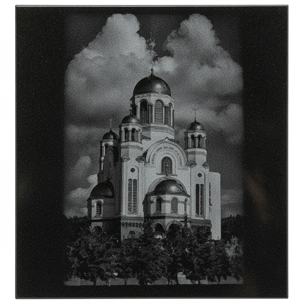 Храмы — гравировка: Храм №18