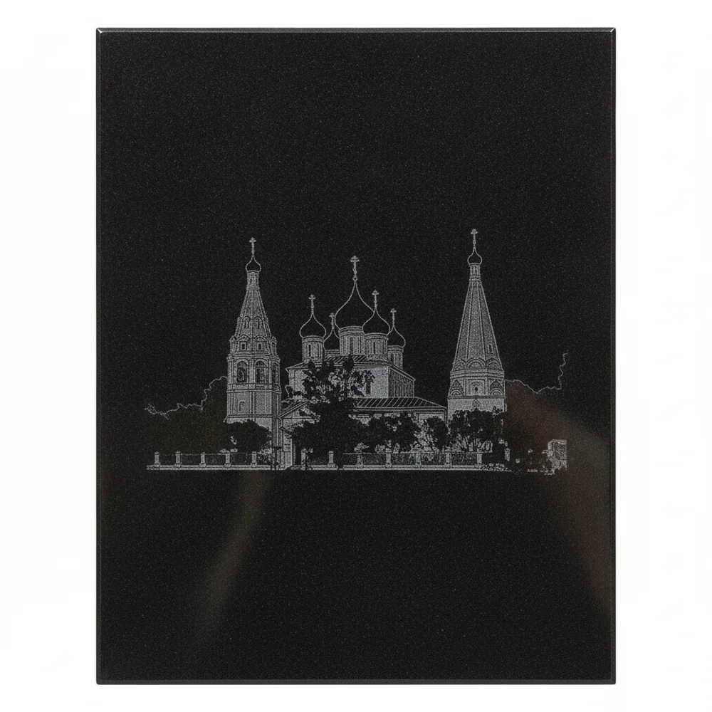 Храмы — гравировка: Храм №3