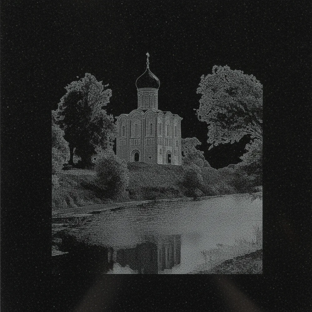 Храмы — гравировка: Храм №4