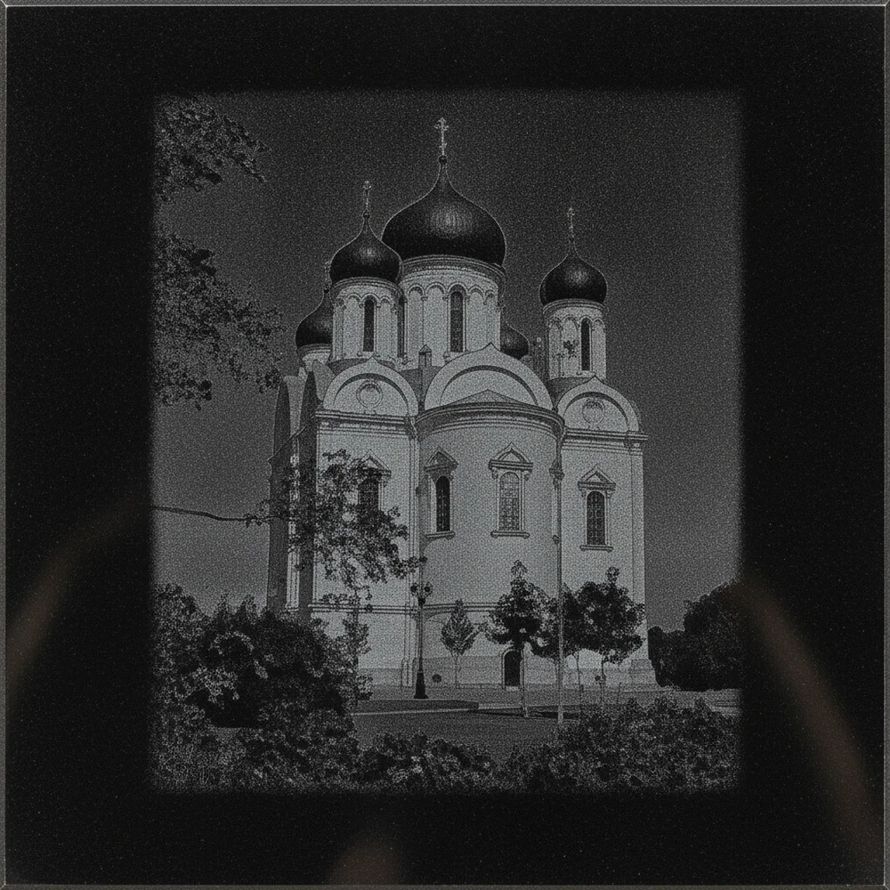 Храмы — гравировка: Храм №54